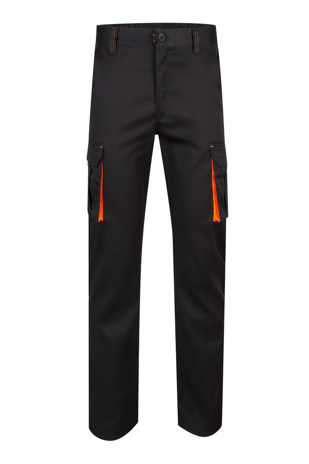 Pantalón stretch bicolor