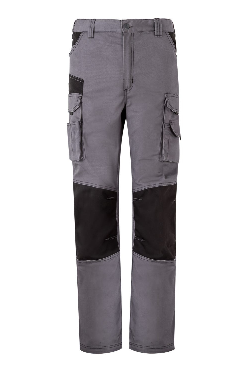 Pantalón canvas bicolor