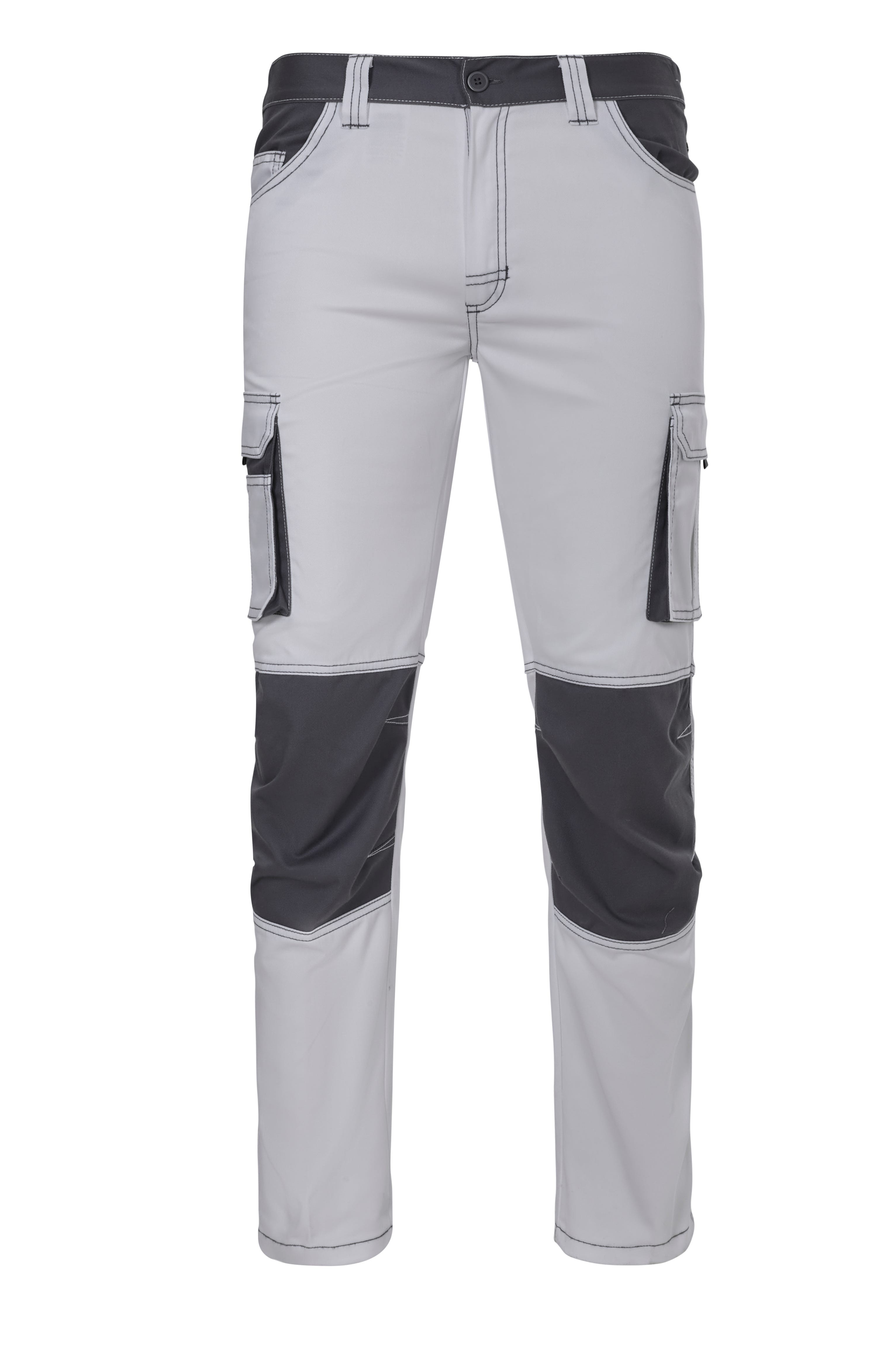 Pantalón stretch bicolor