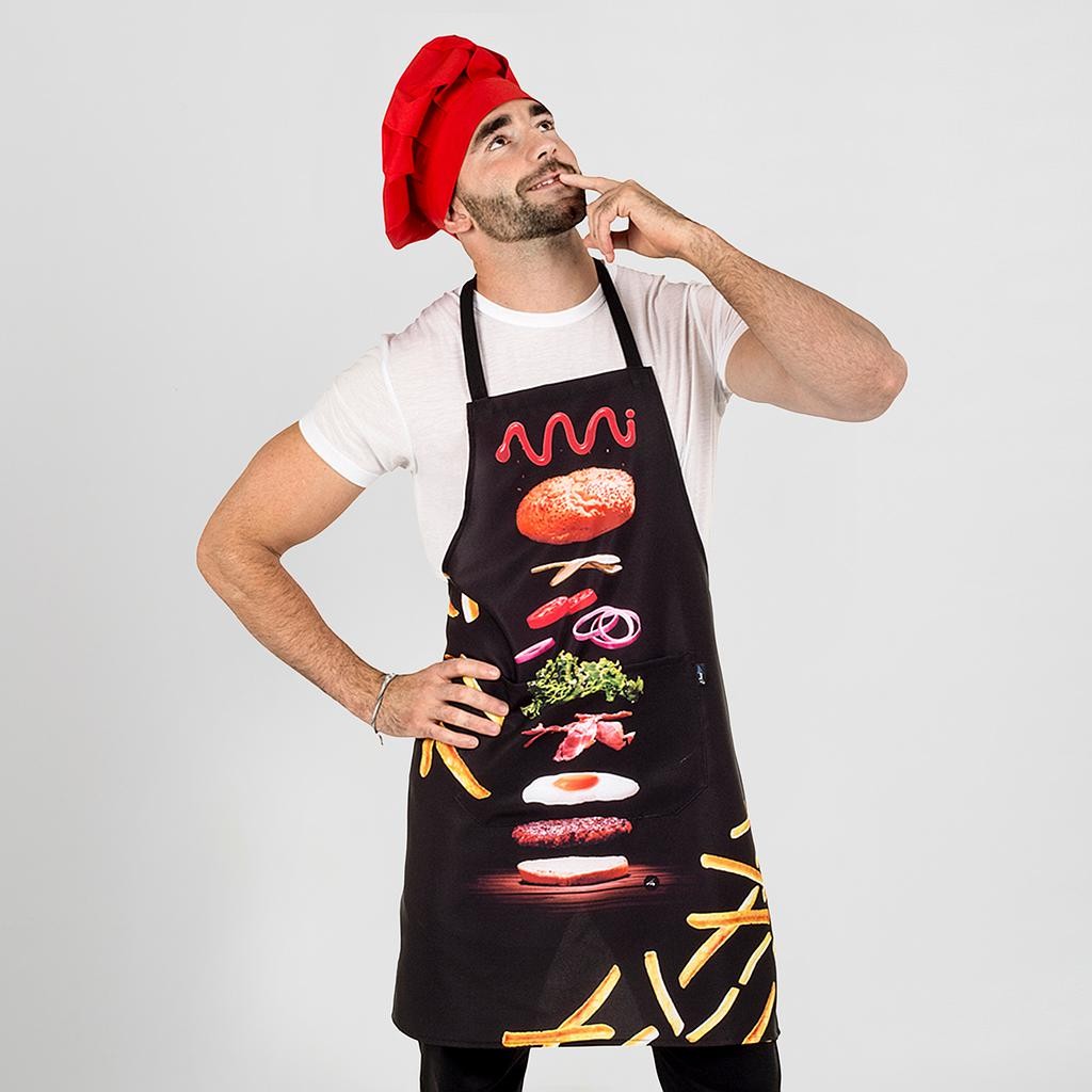 Delantal hamburguesa