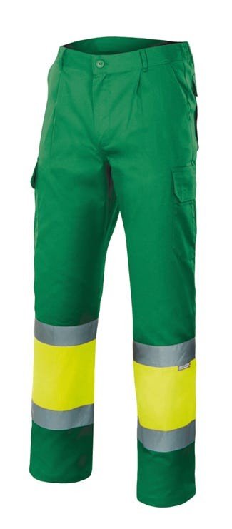 Pantalón bicolor av