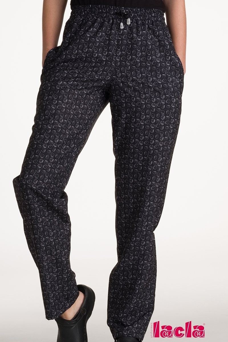 Pantalón estampado goma cintura