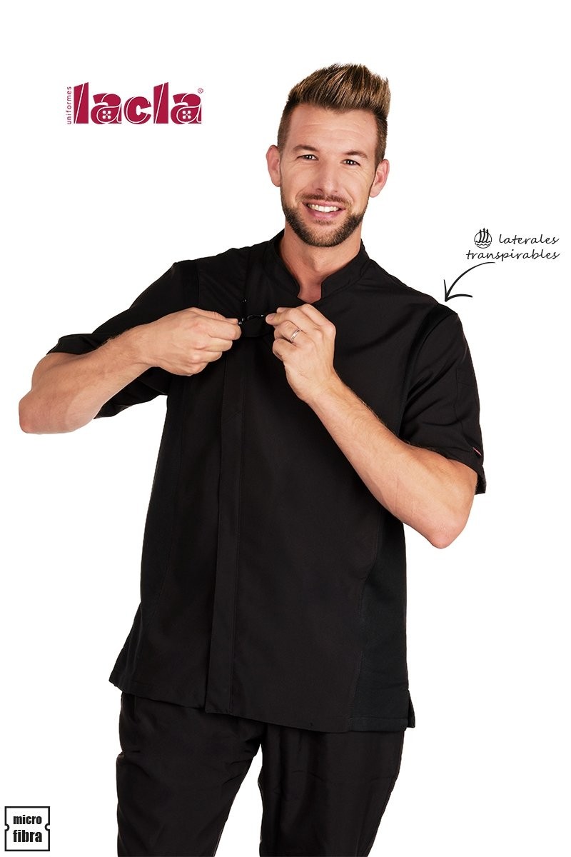 Chaqueta cocina Unisex M/C“ Cremallera lateral“ 