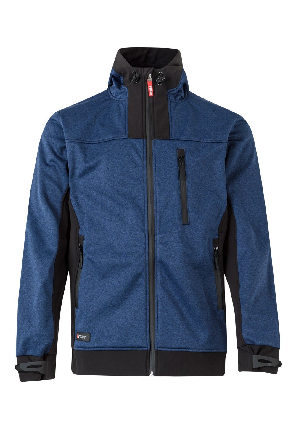 Soft shell bicolor capucha