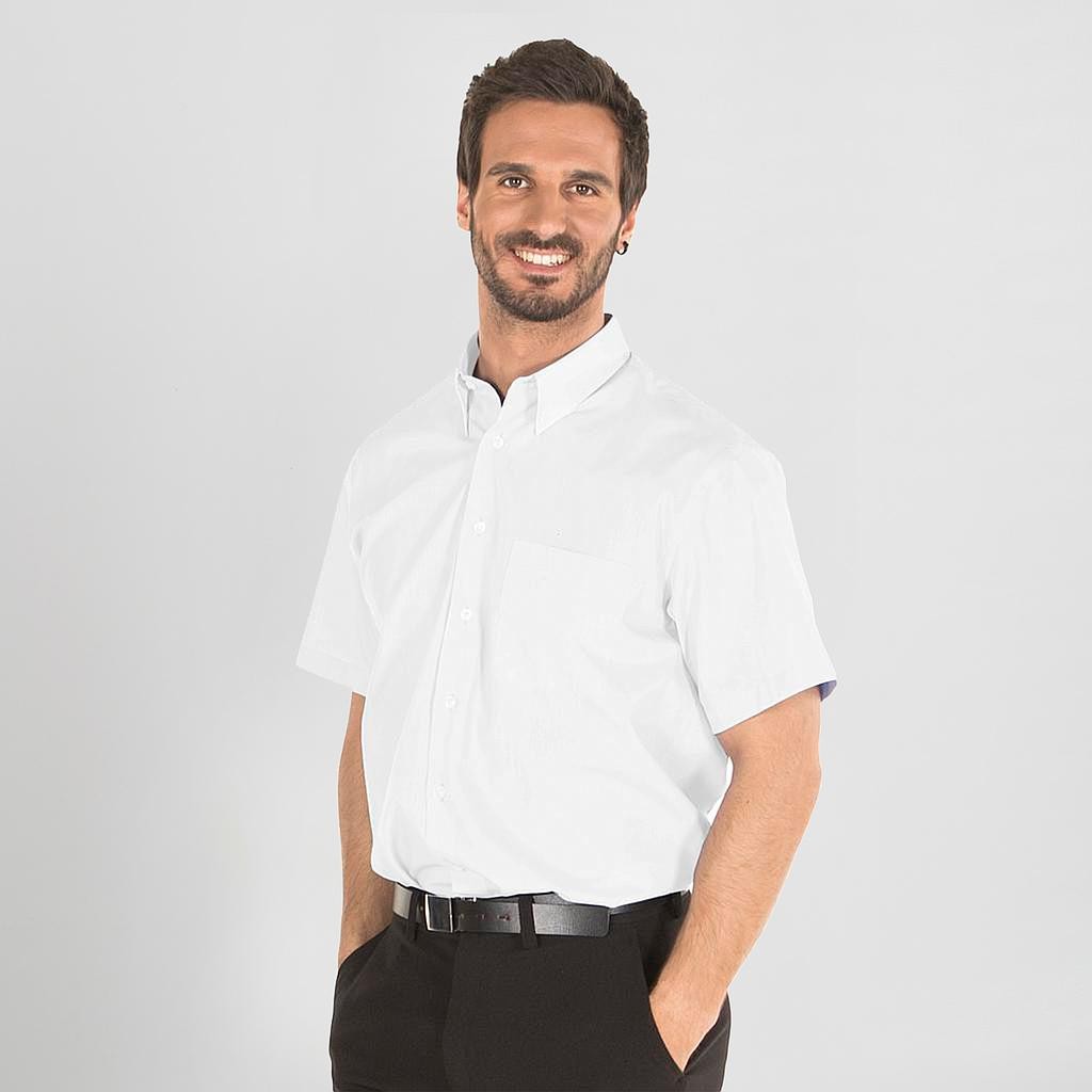 Camisa hombre 1 bolsillo m/corta
