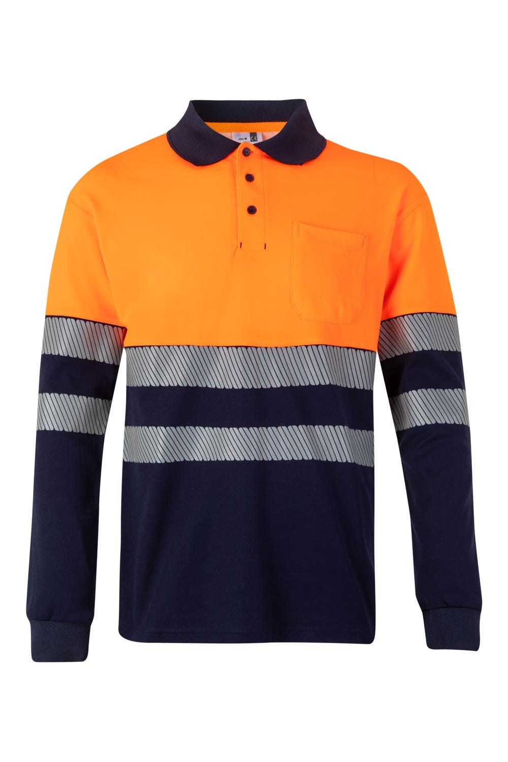 Polo algodón bicolor ml rs