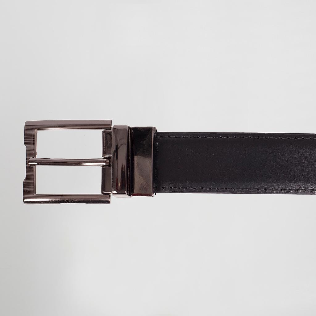 Cinturon reversible piel
