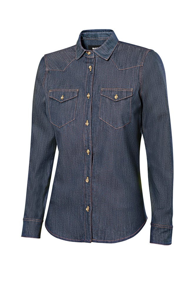 CAMISA DENIM ML MUJER
