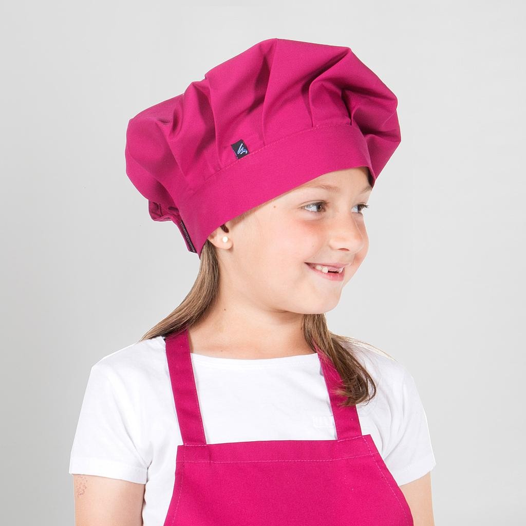 Gorro gran chef infantil color