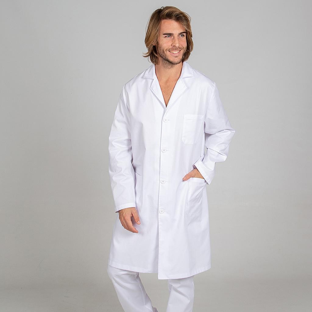Bata unisex m/l sarga blanca "red line"