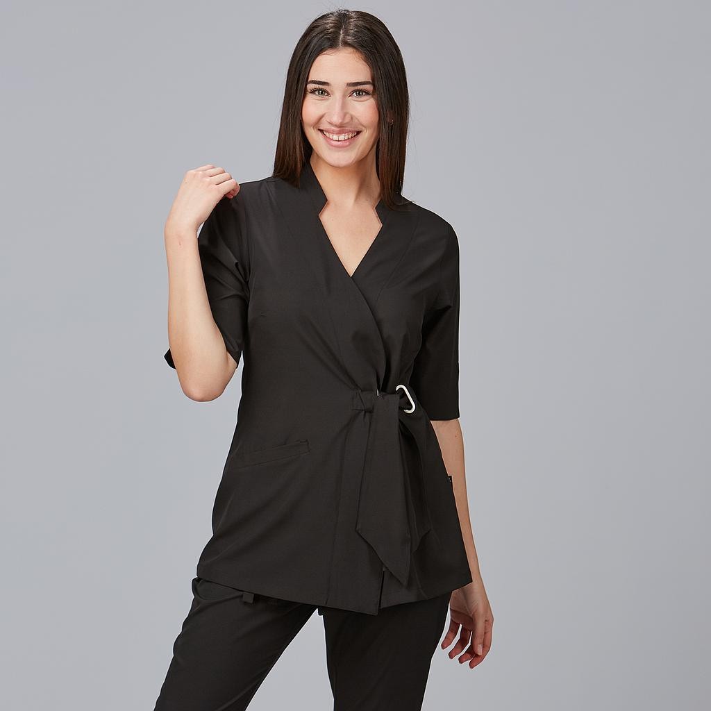 Blusa cruzada mujer bugula