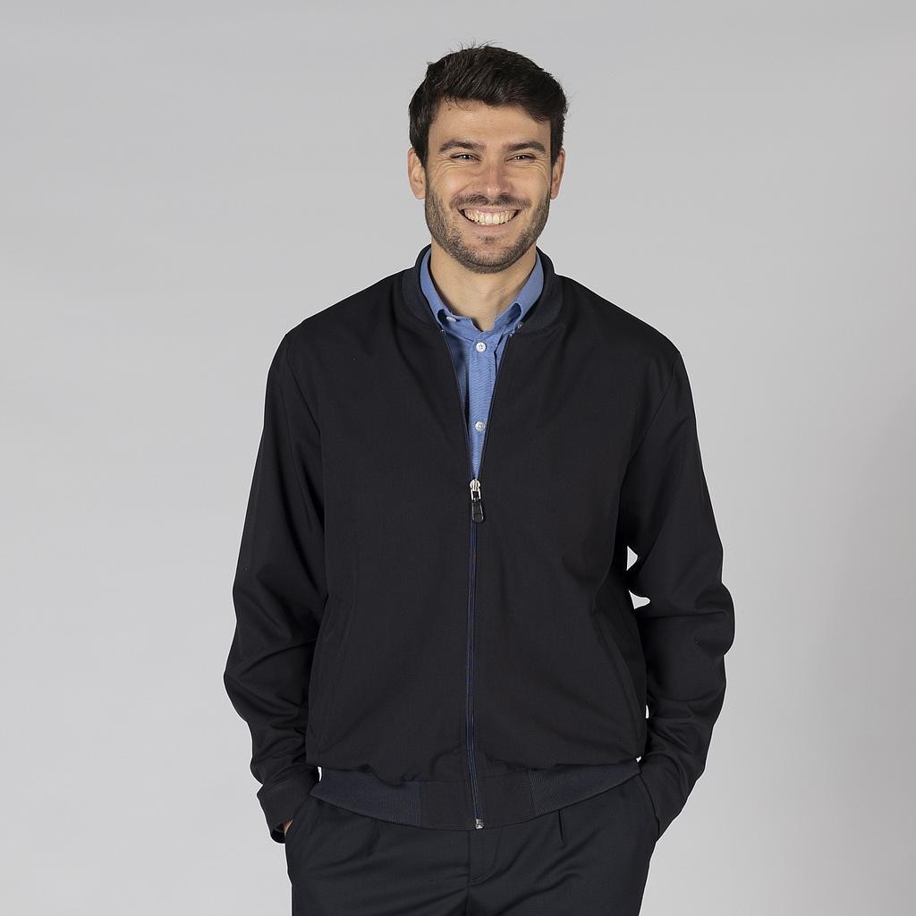 Chaqueta bomber hombre trivial