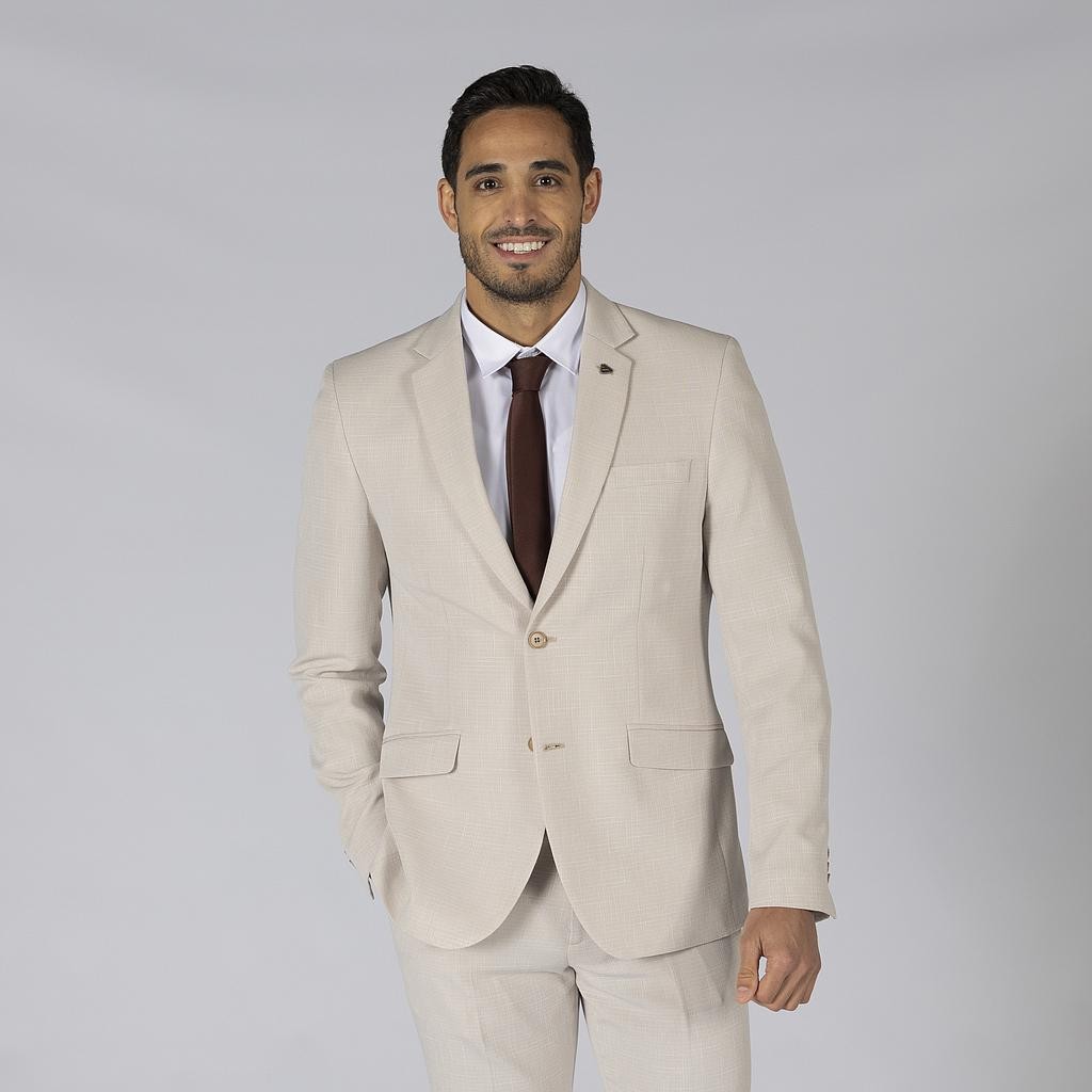 Americana hombre 2 botones slim fit x.linen