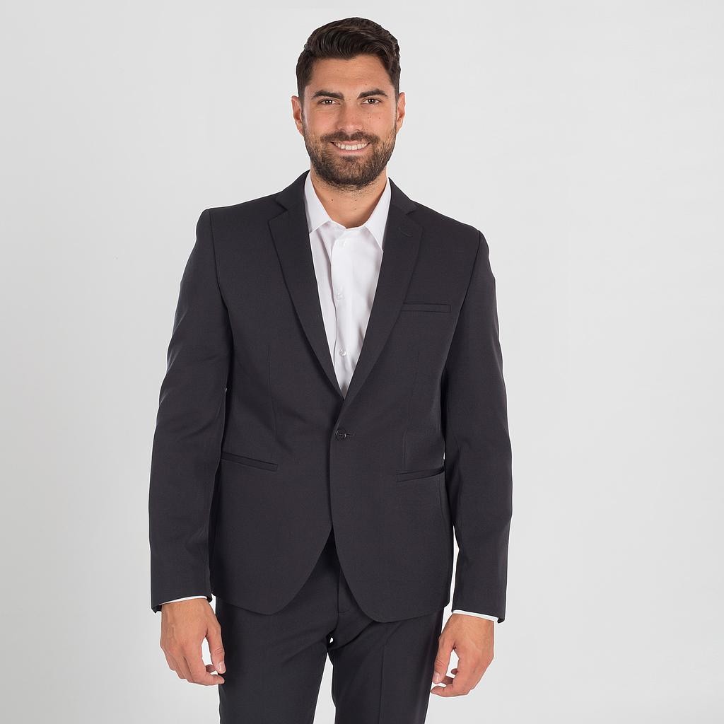 Americana hombre 1 boton super slim tecno