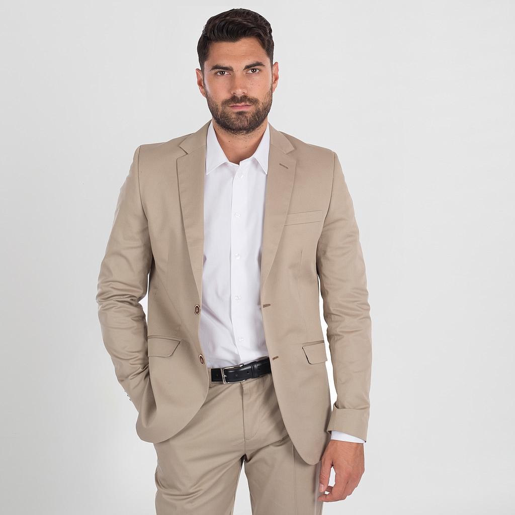 Americana hombre 2 botones slim fit cold