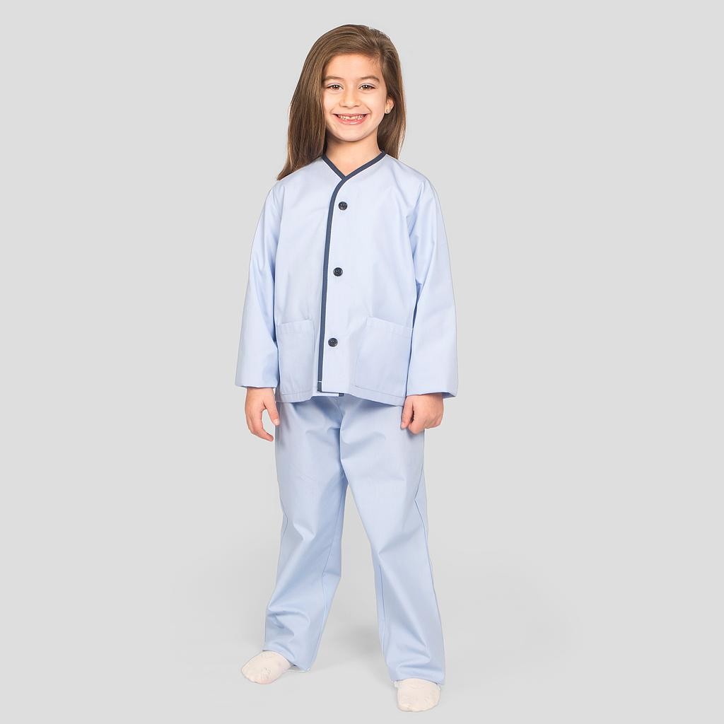 Conjunto unisex paciente infantil