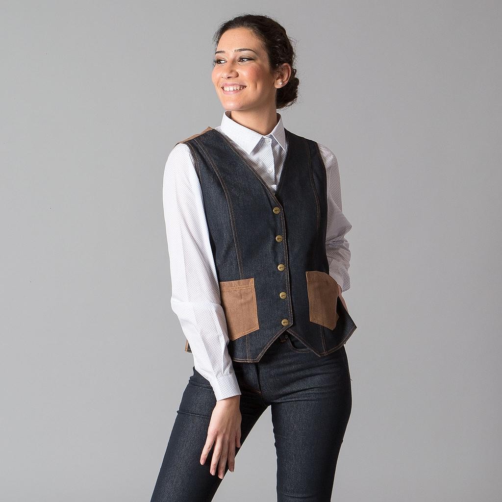 Chaleco mujer baena