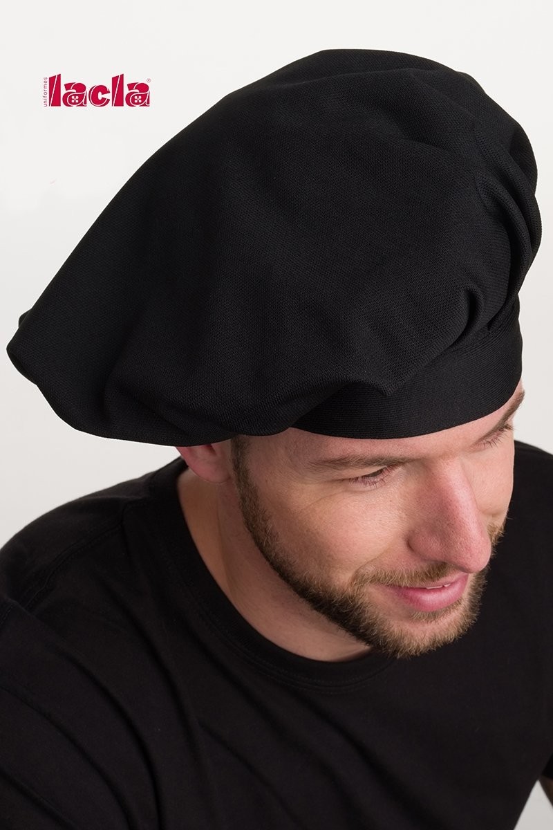 Gorro de cocina negro
