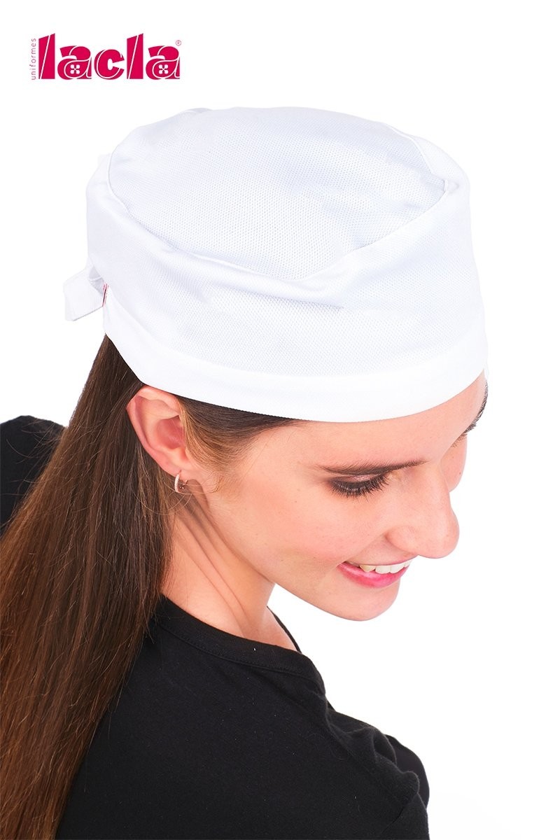 Gorro de cocina blanco