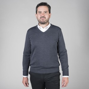 Jersey pico hombre