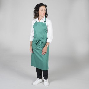 Delantal con peto sarga 90x75 cm