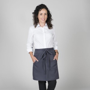 Delantal sin peto y bol 50x75 cm sarga pol