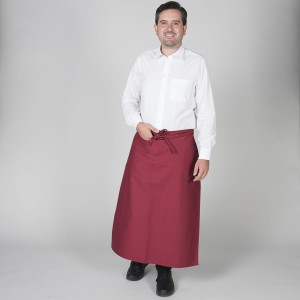 Delantal frances con bolsillo 90x75 cm