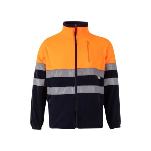 Chaqueta polar bicolor av