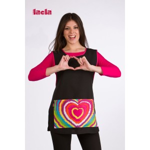 Estola ajustada con bolsillo Corazón