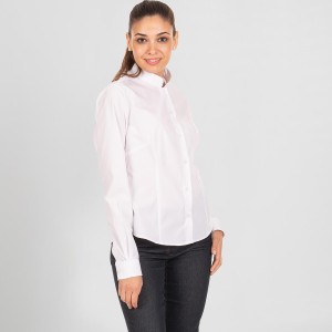 Camisa mujer m/l c/mao pop. "red line"