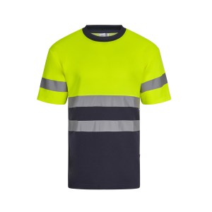 CAMISETA ALGODÓN BICOLOR MC AV