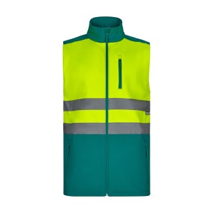 Chaleco soft shell bicolor av
