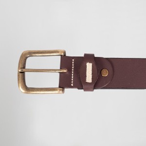 Cinturon sport piel
