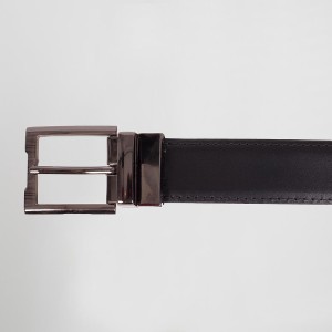 Cinturon reversible piel
