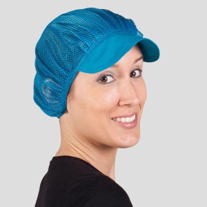 Gorra mujer rejilla y visera color (paq. 10 unid.)