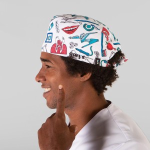 Gorro cirujano tiras