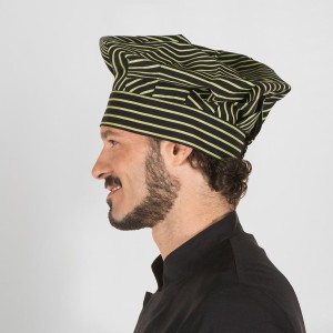 Gran chef estampado/vaquero velcro