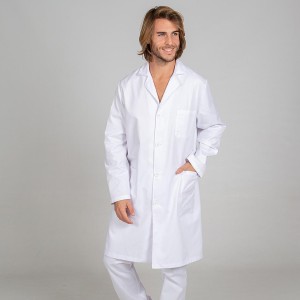 Bata unisex m/l sarga blanca "red line"