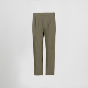 Pantalon mujer bambula bajo vuelto