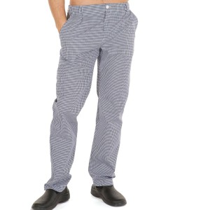 Pantalon vichy 50/50 presillas