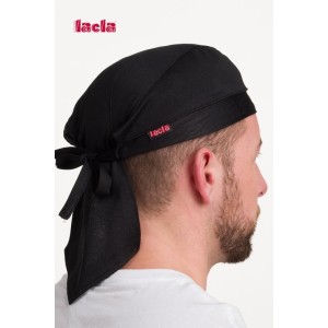 Gorro de cocina pirata negro