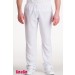 Pantalón básico goma cintura Bolsillo trasero color blanco