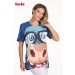 Casaca sanidad Unisex cuello pico MC Hipopotamo