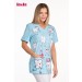 Casaca sanidad Unisex cuello pico MC Dientes