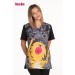 Casaca sanidad Unisex cuello pico MC Tigre