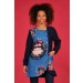 Bata M/L bolsillo y botones “ Viva la vida “