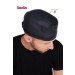 Gorro de cocina negro