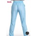 Pantalón básico con goma en cintura trasera "Bolsillos laterales" color azul