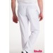Pantalón básico goma cintura Bolsillo trasero color blanco