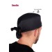Gorro de cocina negro